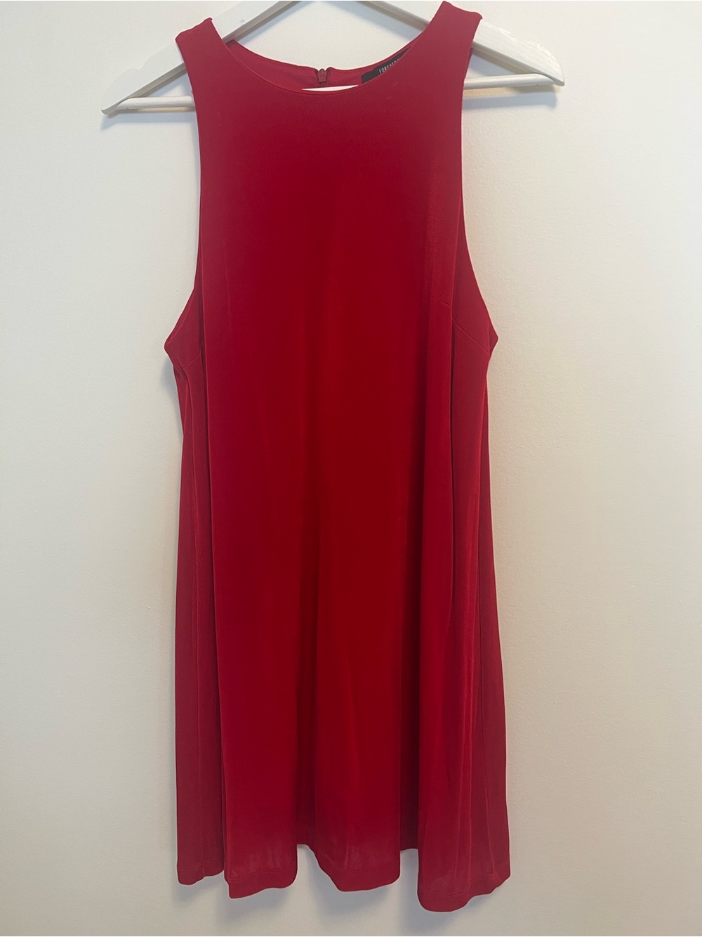 Red Swing Tank Dress | Sleeveless | Casual | Mini | Retro